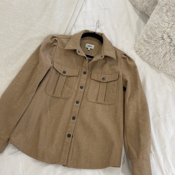 ONLY button wool shirt - Picture 2 of 5